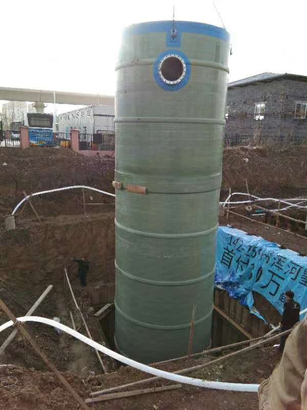 地埋式玻璃钢预制泵站一体化构造优点